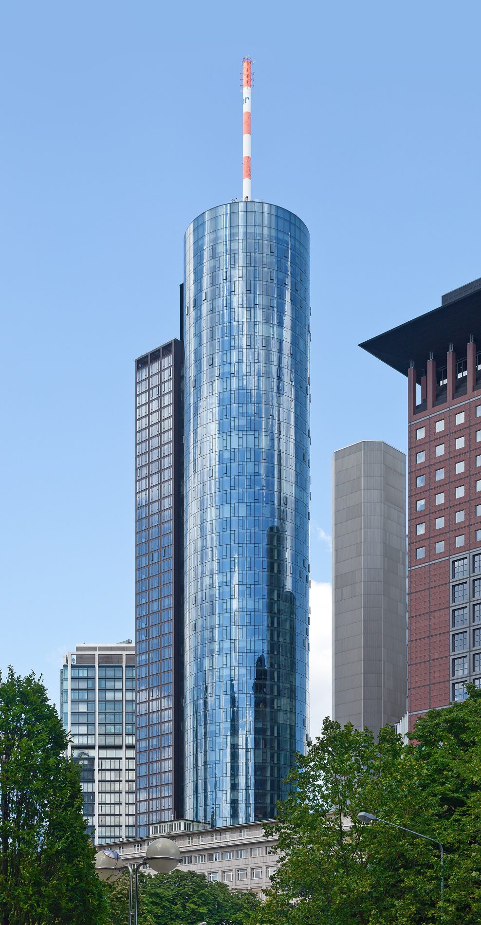 Der Main Tower in Frankfurt