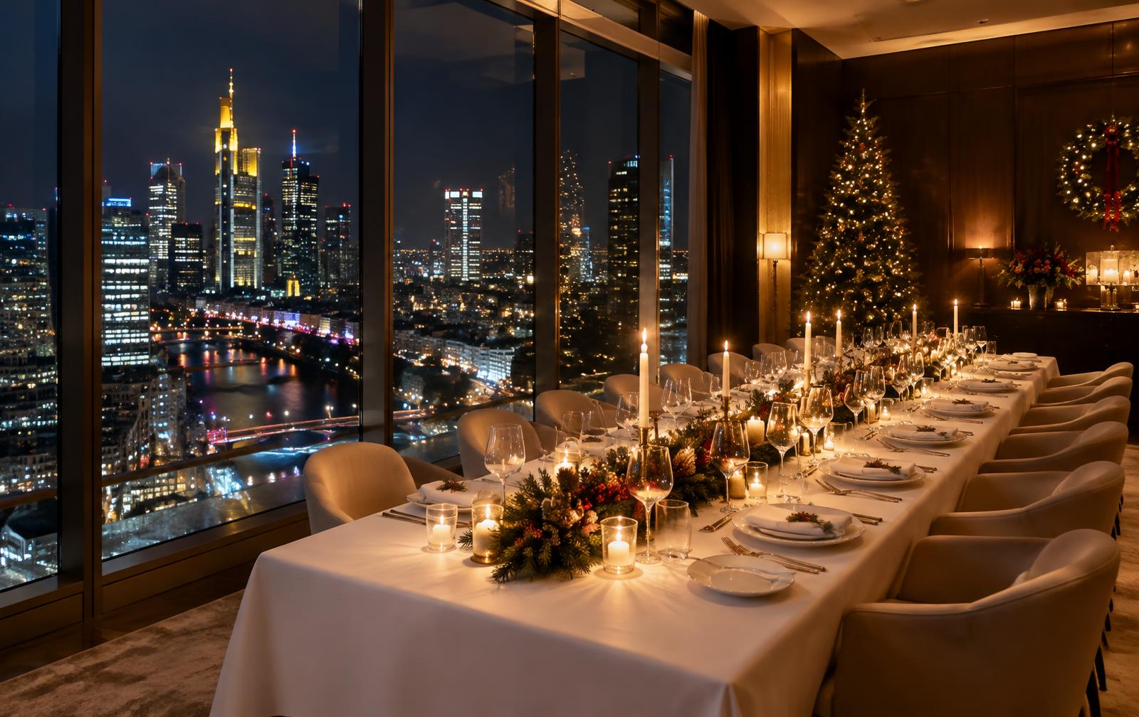 VIP-Dinner im Main Tower